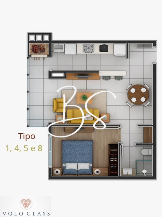 Imagem Apartamento com 1 Quarto à Venda, 87 m² em Centro - Canela