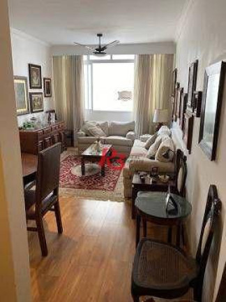 Apartamento com 2 Quartos à Venda, 98 m² em Gonzaga - Santos