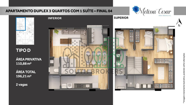 Imagem Apartamento com 3 Quartos à Venda, 84 m² em Vila Operária - Campo Largo Imagem Apartamento com 3 Quartos à Venda, 84 m² em Vila Operária - Campo Largo