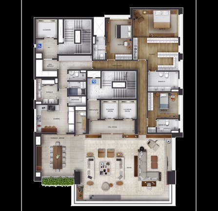 Imagem Apartamento com 4 Quartos à Venda, 303 m² em Itaim Bibi - São Paulo