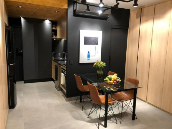 Imagem Apartamento com 1 Quarto à Venda, em Brooklin Paulista - São Paulo Imagem Apartamento com 1 Quarto à Venda, em Brooklin Paulista - São Paulo