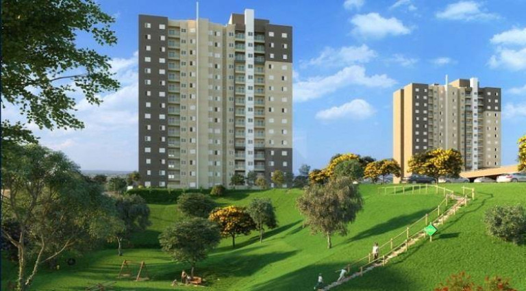 Imagem Apartamento com 3 Quartos para Alugar, 62 m² em Reserva Vista Verde - Indaiatuba