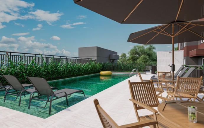 Apartamento com 2 Quartos à Venda, 42 m² em Jardim - Santo André
