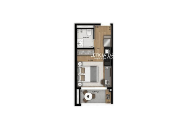 Imagem Apartamento com 2 Quartos à Venda, em Butantã - São Paulo Imagem Apartamento com 2 Quartos à Venda, em Butantã - São Paulo