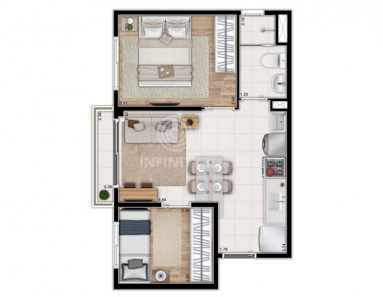 Imagem Apartamento com 2 Quartos à Venda, 36 m² em Freguesia Do O - São Paulo Imagem Apartamento com 2 Quartos à Venda, 36 m² em Freguesia Do O - São Paulo