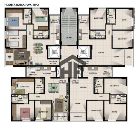 Imagem Apartamento com 3 Quartos à Venda, 64 m² em Casa Amarela - Recife Imagem Apartamento com 3 Quartos à Venda, 64 m² em Casa Amarela - Recife
