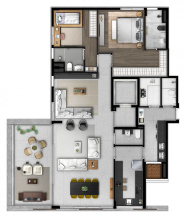 Imagem Apartamento com 3 Quartos à Venda, 161 m² em Campo Belo - São Paulo Imagem Apartamento com 3 Quartos à Venda, 161 m² em Campo Belo - São Paulo