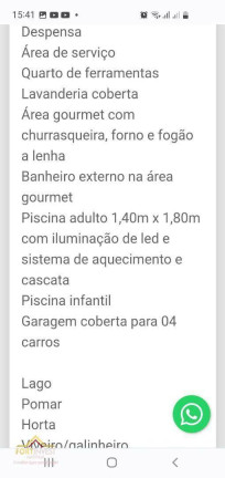 Imagem Imóvel com 4 Quartos à Venda, 350 m² em Jardim Maracanã - Atibaia