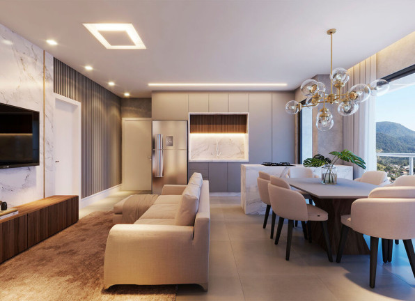 Imagem Apartamento com 2 Quartos à Venda, 61 m² em Tabuleiro Dos Oliveiras - Itapema