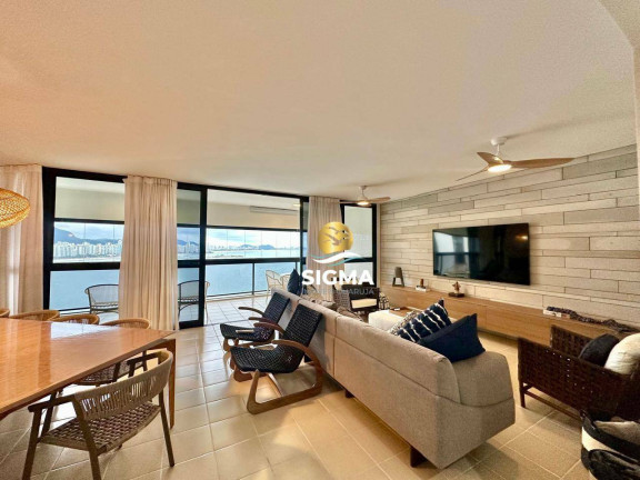 Imagem Apartamento com 3 Quartos à Venda, 159 m² em Jardim Astúrias - Guarujá