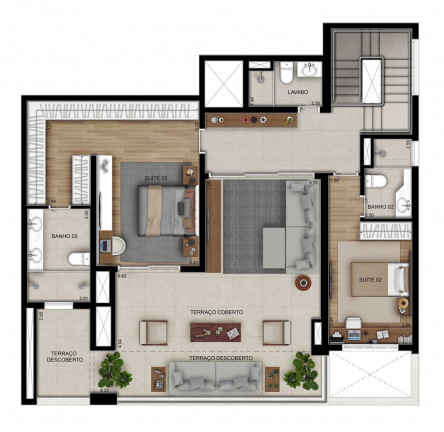 Imagem Imóvel com 3 Quartos à Venda, 134 m² em Belenzinho - São Paulo