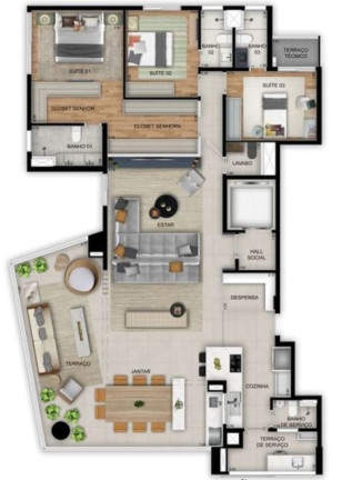 Imagem Imóvel com 1 Quarto à Venda, 36 m² em Vila Madalena - São Paulo