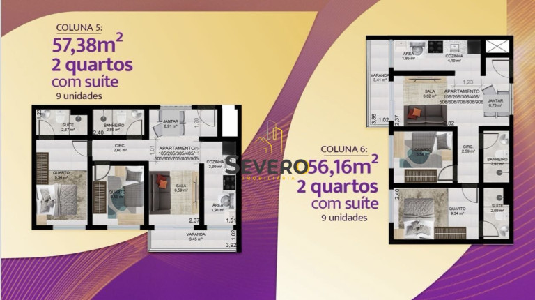 Imagem Apartamento com 2 Quartos à Venda, 57 m² em Boa Vista - São Gonçalo