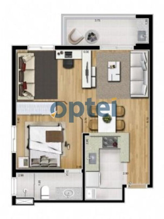 Imagem Imóvel com 2 Quartos à Venda, 50 m² em Jardim Do Mar - São Bernardo Do Campo Imagem Imóvel com 2 Quartos à Venda, 50 m² em Jardim Do Mar - São Bernardo Do Campo