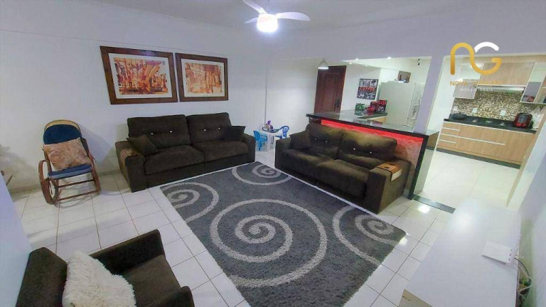 Apartamento com 3 Quartos à Venda, 110 m² em Tupi - Praia Grande