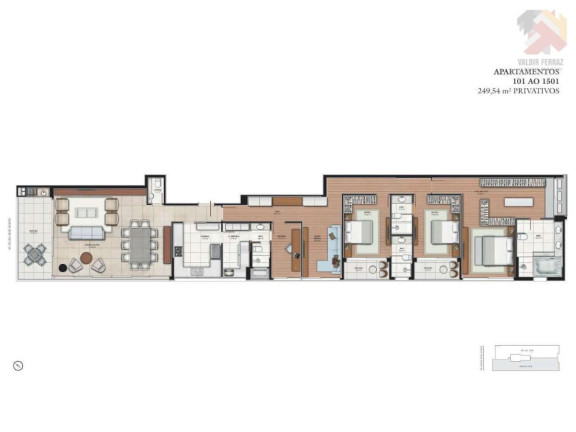 Imagem Apartamento com 3 Quartos à Venda, 249 m² em Centro - Florianópolis