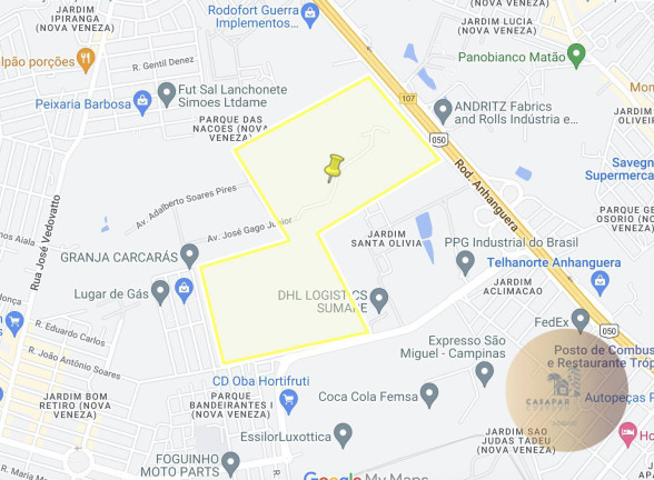 Imagem Terreno à Venda, 342.653 m² em Jardim São Judas Tadeu (nova Veneza) - Sumaré