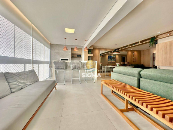 Apartamento com 3 Quartos à Venda, 125 m² em Pitangueiras - Guarujá