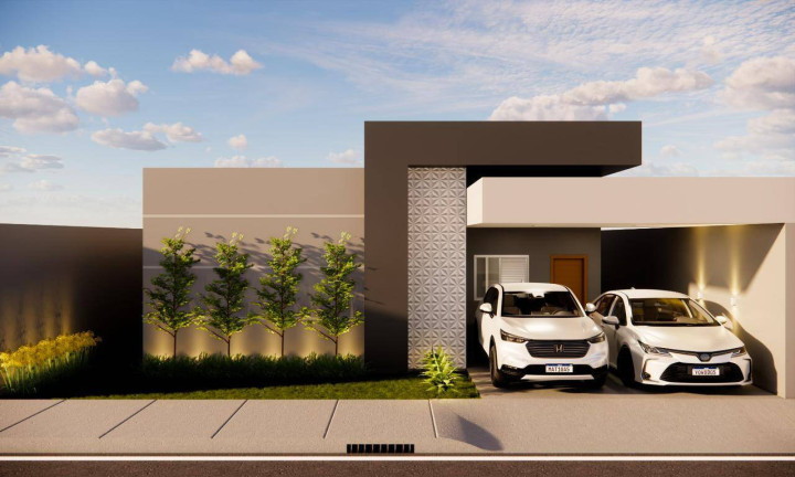 Imagem Casa com 3 Quartos à Venda, 125 m² em Jardim Dos Estados - Várzea Grande