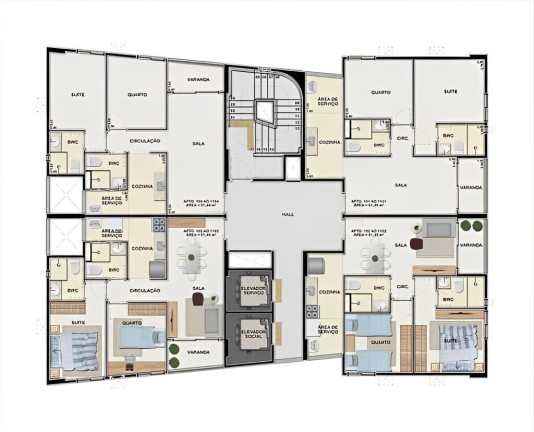 Imagem Apartamento com 2 Quartos à Venda, 51 m² em Várzea - Recife
