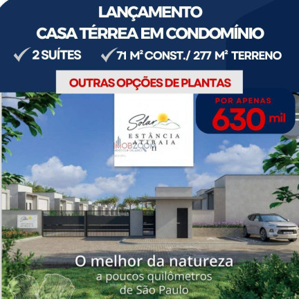 Casa com 2 Quartos à Venda, 71 m² em Jardim Estância Brasil - Atibaia