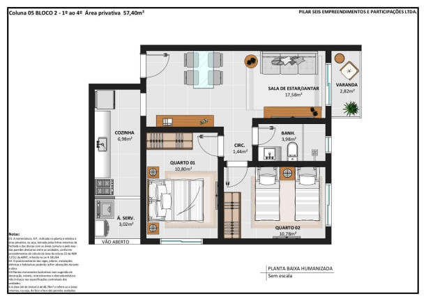 Imagem Imóvel com 2 Quartos à Venda, 57 m² em Nossa Senhora De Fátima - Teresópolis