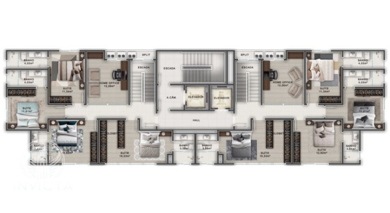 Imagem Apartamento com 3 Quartos à Venda, 110 m² em Pioneiros - Balneário Camboriú Imagem Apartamento com 3 Quartos à Venda, 110 m² em Pioneiros - Balneário Camboriú