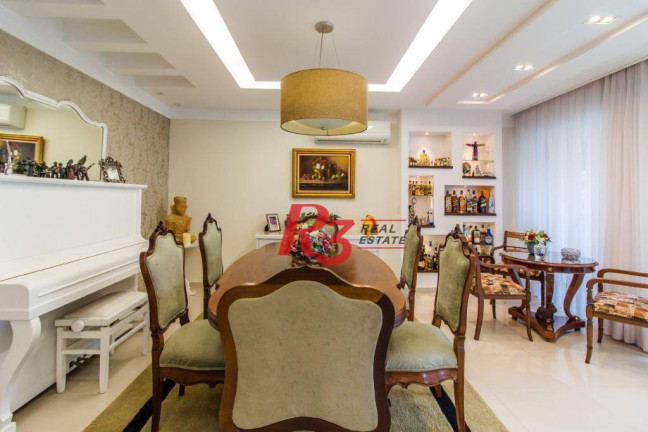 Imagem Apartamento com 4 Quartos à Venda, 191 m² em Gonzaga - Santos