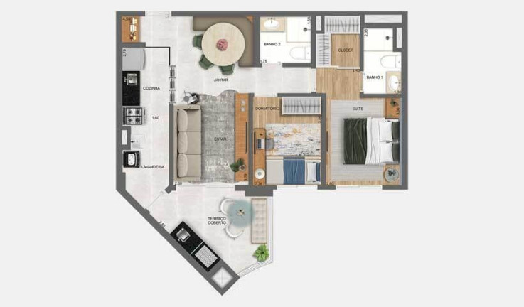 Imagem Apartamento com 4 Quartos à Venda, 151 m² em City América - São Paulo Imagem Apartamento com 4 Quartos à Venda, 151 m² em City América - São Paulo