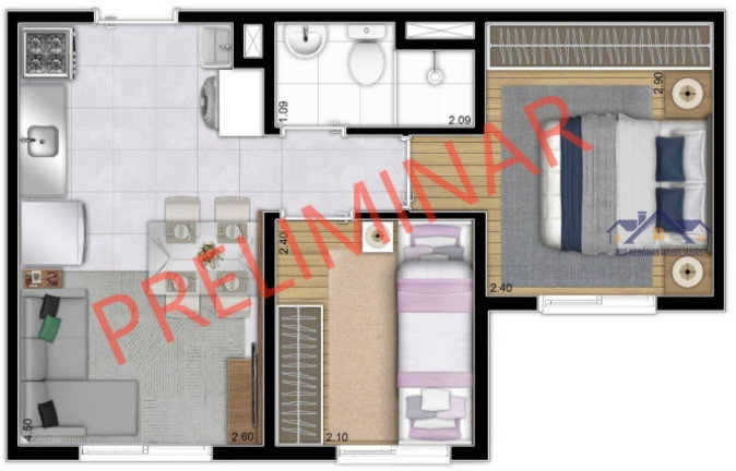 Imagem Apartamento com 2 Quartos à Venda, 33 m² em Jardim Soares - São Paulo Imagem Apartamento com 2 Quartos à Venda, 33 m² em Jardim Soares - São Paulo