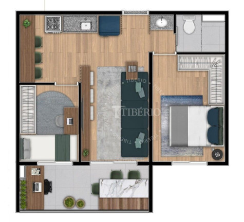 Imagem Apartamento com 2 Quartos à Venda, 47 m² em Mooca - São Paulo