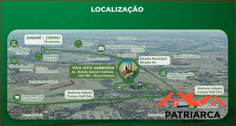 Imagem Apartamento com 2 Quartos à Venda, 57 m² em Loteamento Residencial Viva Vista - Sumaré Imagem Apartamento com 2 Quartos à Venda, 57 m² em Loteamento Residencial Viva Vista - Sumaré