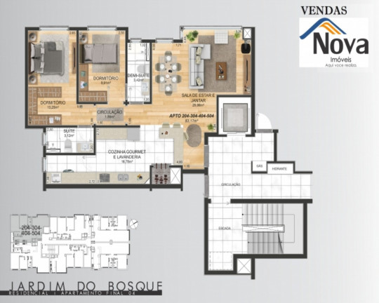 Imagem Imóvel com 1 Quarto à Venda, 67 m² em Centro - Nova Petrópolis