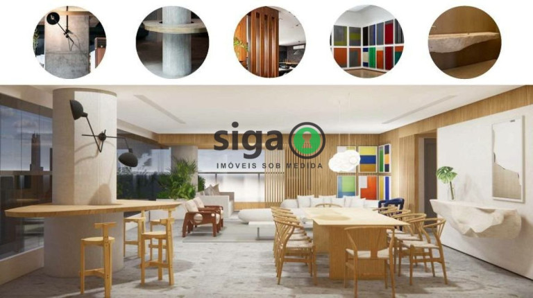 Apartamento com 4 Quartos à Venda, 210 m² em Campo Belo - São Paulo