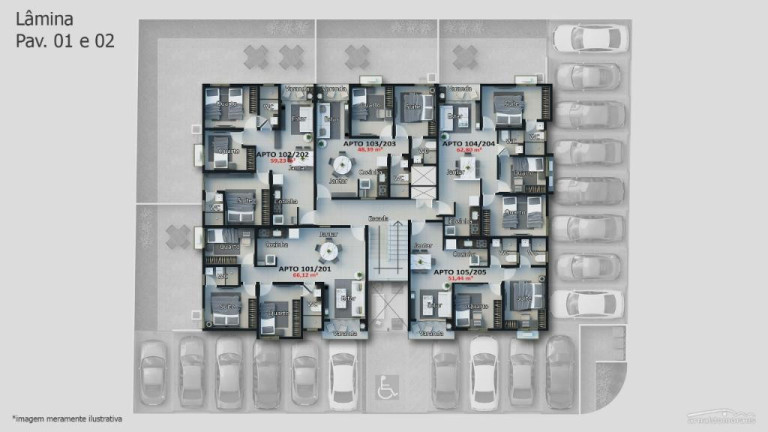 Imagem Apartamento com 3 Quartos à Venda, 77 m² em Bessa - João Pessoa Imagem Apartamento com 3 Quartos à Venda, 77 m² em Bessa - João Pessoa