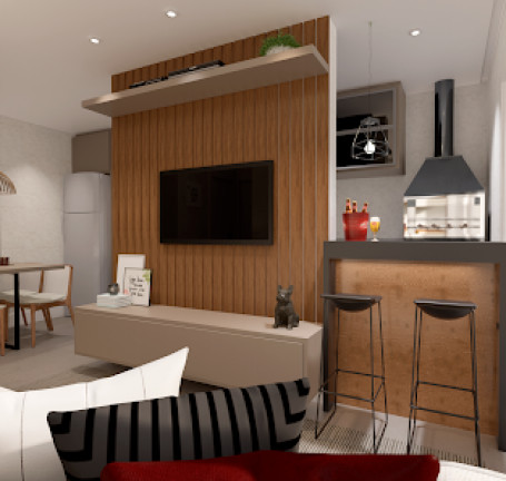 Imagem Apartamento com 1 Quarto à Venda, 54 m² em Santa Cândida - Curitiba Imagem Apartamento com 1 Quarto à Venda, 54 m² em Santa Cândida - Curitiba