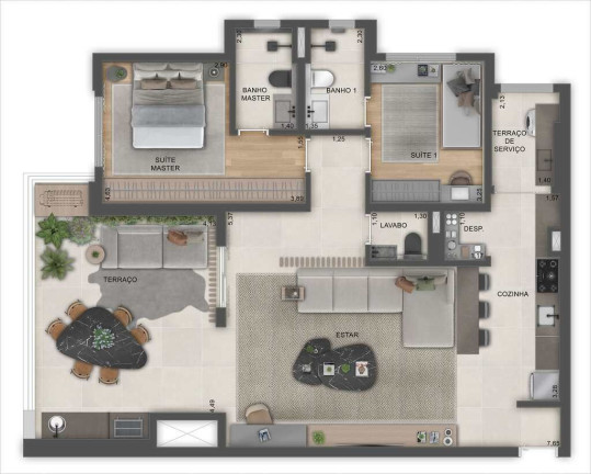 Imagem Apartamento com 3 Quartos à Venda, 109 m² em Jardim Das Perdizes - São Paulo Imagem Apartamento com 3 Quartos à Venda, 109 m² em Jardim Das Perdizes - São Paulo