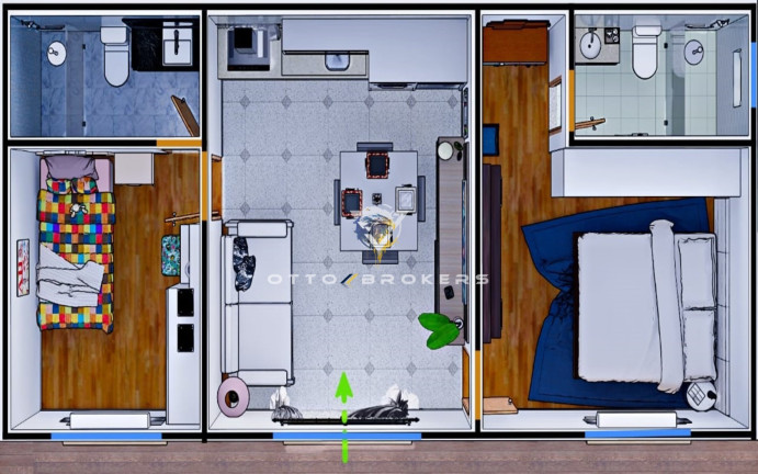 Imagem Flat com 1 Quarto à Venda, 45 m² em Coroa Vermelha - Santa Cruz Cabrália
