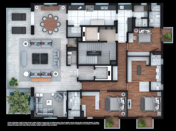 Imagem Cobertura com 3 Quartos à Venda, 672 m² em Jardins - São Paulo