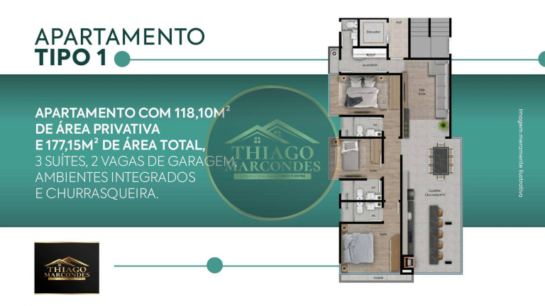 Imagem Apartamento com 3 Quartos à Venda, 106 m² em Balneário Brejatuba - Guaratuba Imagem Apartamento com 3 Quartos à Venda, 106 m² em Balneário Brejatuba - Guaratuba