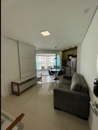 Imagem Apartamento com 1 Quarto para Alugar, 45 m² em Gonzaga - Santos Imagem Apartamento com 1 Quarto para Alugar, 45 m² em Gonzaga - Santos