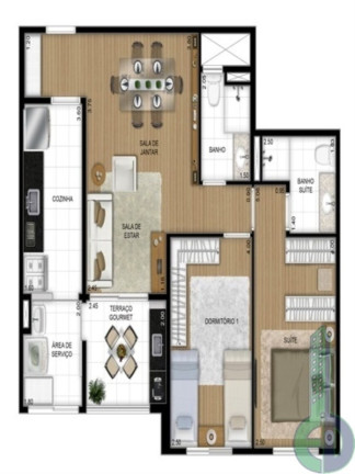 Imagem Imóvel com 2 Quartos à Venda, 69 m² em Centro - Sao Caetano Do Sul Imagem Imóvel com 2 Quartos à Venda, 69 m² em Centro - Sao Caetano Do Sul