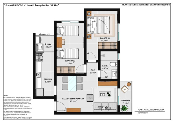 Imagem Imóvel com 2 Quartos à Venda, 57 m² em Nossa Senhora De Fátima - Teresópolis
