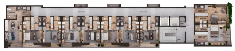 Imagem Apartamento com 1 Quarto à Venda, 23 m² em Jardim Oceania - João Pessoa
