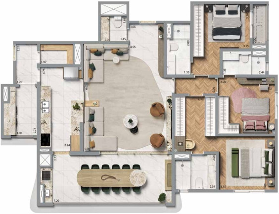 Imagem Apartamento com 3 Quartos à Venda, 144 m² em Vila Formosa - São Paulo