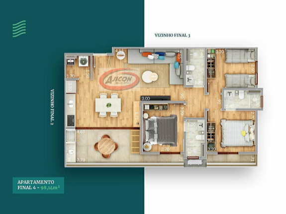 Imagem Apartamento com 3 Quartos à Venda, 98 m² em Barra Da Lagoa - Ubatuba Imagem Apartamento com 3 Quartos à Venda, 98 m² em Barra Da Lagoa - Ubatuba
