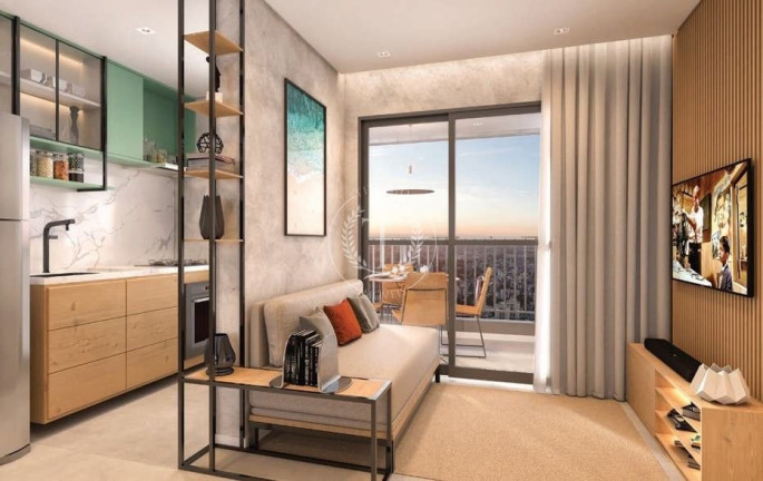 Imagem Apartamento com 2 Quartos à Venda, 50 m² em Santo Amaro - São Paulo
