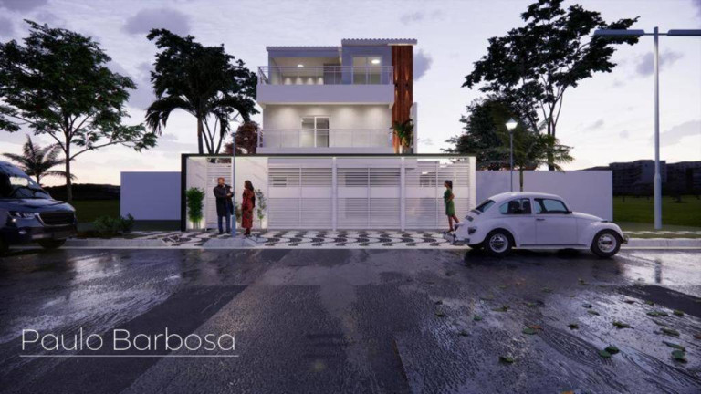 Imagem Casa com 3 Quartos à Venda, 102 m² em Mirim - Praia Grande