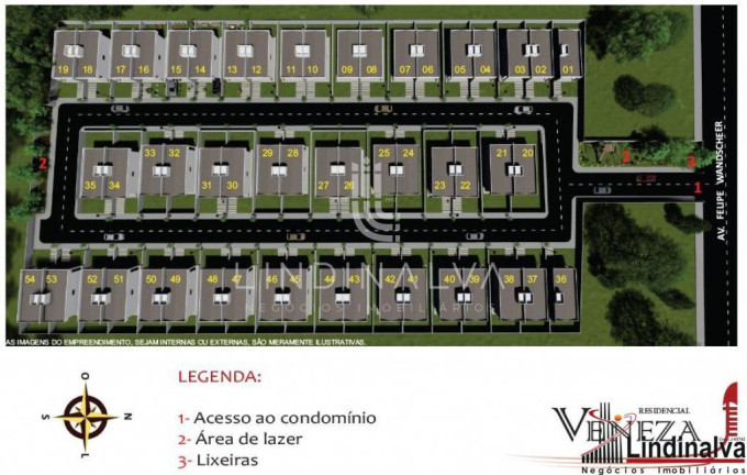 Imagem Casa com 2 Quartos à Venda, 60 m² em Jardim Copacabana - Foz Do Iguacu