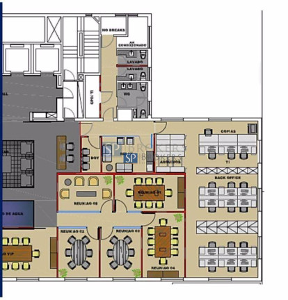 Imagem Sala Comercial para Alugar, 288 m² em Itaim Bibi - São Paulo Imagem Sala Comercial para Alugar, 288 m² em Itaim Bibi - São Paulo
